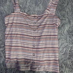 American Eagle striped tank top